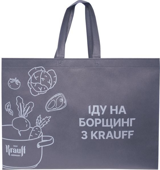 Набор кастрюль KRAUFF Grand Cheff 1,9 + 2,6 + 3,6 л + ПОДАРОК: измельчитель многофункциональный Chopper и сумка шопер 28426 фото