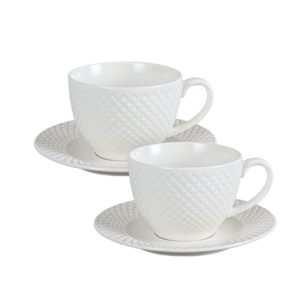 Порцеляновий чайний набір столового посуду Brilliant Collection Krauff + ПОДАРУНОК: 2 чашки 55-333-288 фото