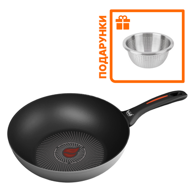 Сковорода Wok Krauff Smart Fry &Oslash;28 см + ПОДАРУНОК: Дуршлаг 55-333-448 фото