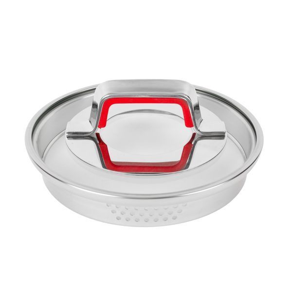 Ківш Moderne Rot з 1,8 л Krauff + подарунок: Рукавиця силіконова Halter Profi 28568 фото