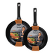 Набір сковорідок CookingProf 26см та 28см + ПОДАРУНКИ: Кришка універсальна 24-28см 55-333-623-4 фото 2
