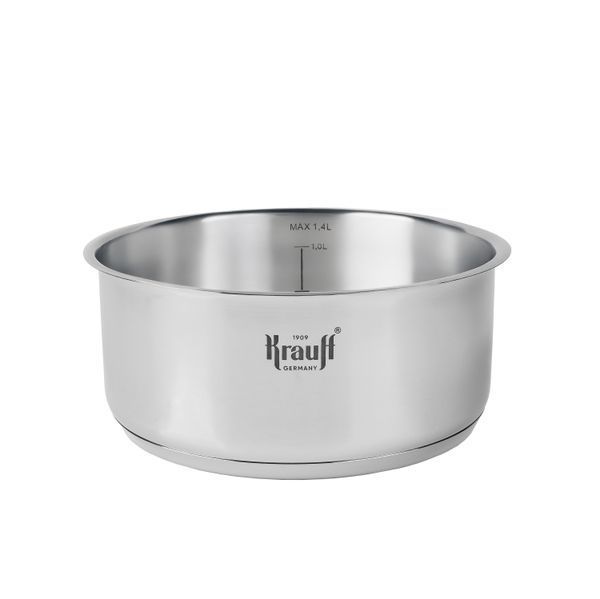 Набір з каструль та сотейників Krauff Genius Chef зі знімною ручкою + ПОДАРУНКИ: кулінарна ложка, щипці та лопатка 55-333-455-4 фото