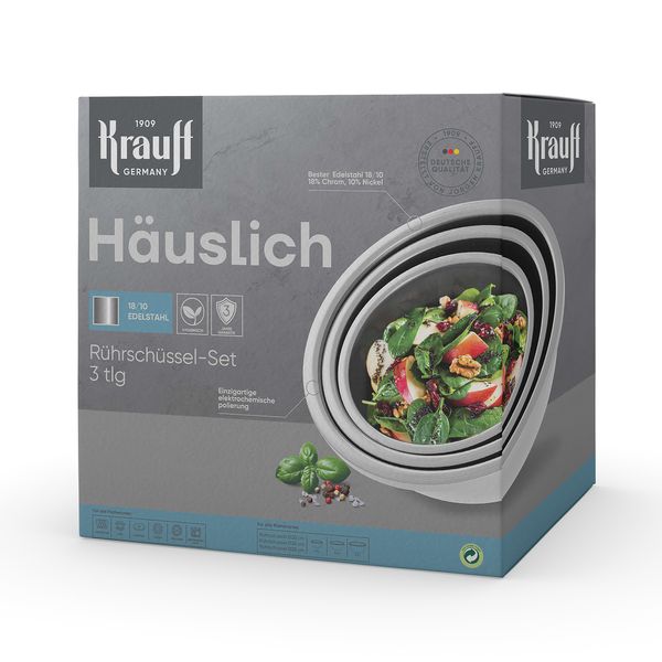 Набор мисок кухонных и сковородки Smart Chef 28 см + ПОДАРУНКИ: Щипцы кухонные и подставка под горячее силиконовая 55-333-377 фото