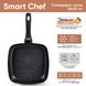 Сковорода Smart Chef 28см + сковорода-гриль + подарок топорик Smart Chef. 28133 фото 10