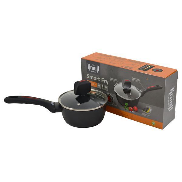 Ківш Krauff Smart Fry 1 л + ПОДАРУНОК: Дошка кухонна 28820 фото
