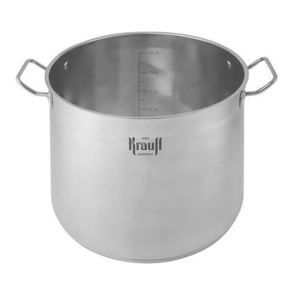Каструля Krauff Gegenbild 7 л + ПОДАРУНКИ: Ємність для олії/оцту Stahlserie 300 мл 55-333-525-4 фото