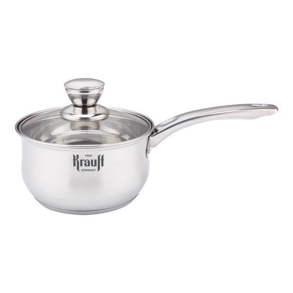 Набір каструль Culinarium 1,7л, 2,5л, 3,4л, 4,5л Krauff +ПОДАРУНОК: ківш з кришкою 55-333-627-4 фото