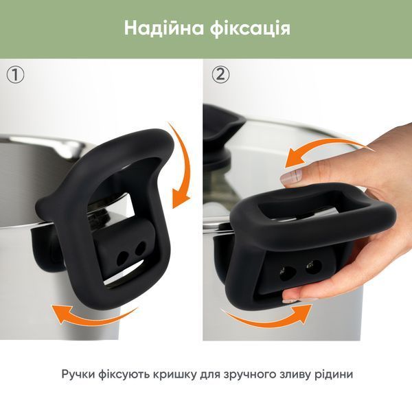 Набор кастрюль с ковшом Elegance Krauff + ПОДАРКИ: доска разделочная 55-333-545-3 фото