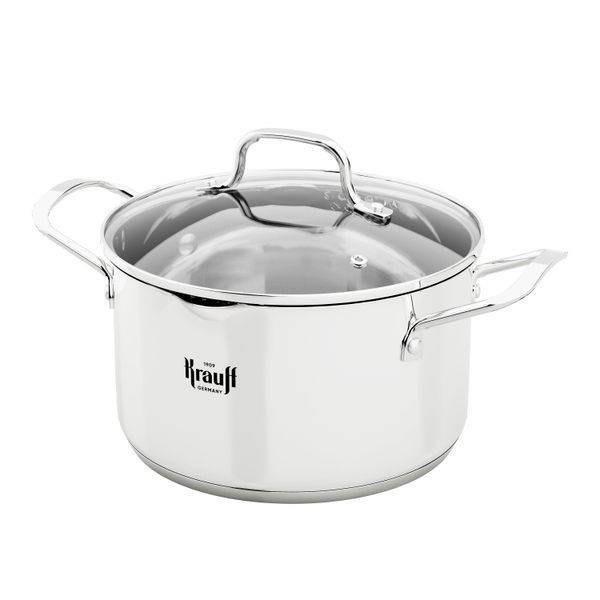 Набор кастрюль Cook&Joy 1,8л, 2,5л, 3,5л + ПОДАРОК: Овощерезка-измельчитель та подставка под горячее 55-333-630 фото