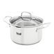Набор кастрюль Cook&Joy 1,8л, 2,5л, 3,5л + ПОДАРОК: Овощерезка-измельчитель та подставка под горячее 55-333-630 фото 4