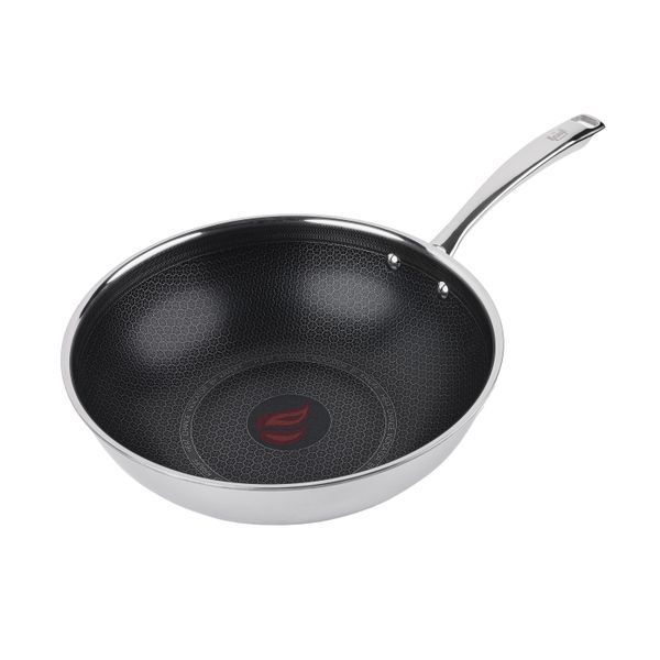 Набор сковородок 24см, 26см и сковороды WOK 28см Nano Pro Krauff + ПОДАРОК: Крышка стеклянная универсальная 55-333-573-4 фото