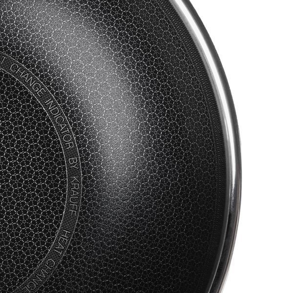 Набор сковородок 24см, 26см и сковороды WOK 28см Nano Pro Krauff + ПОДАРОК: Крышка стеклянная универсальная 55-333-573-4 фото