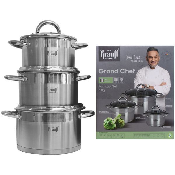 Сковородка Master Chef Krauff 28 см с крышкой + ПОДАРОК: Доска кухонная Gestein 55-333-534-4 фото