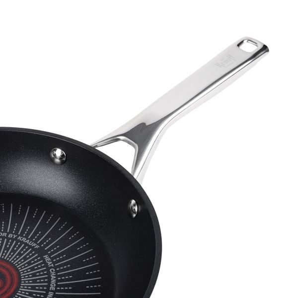 Сковорідка Master Chef Krauff 24см з кришкою +ПОДАРУНОК: Дошка обробна Granit 55-333-532-4 фото