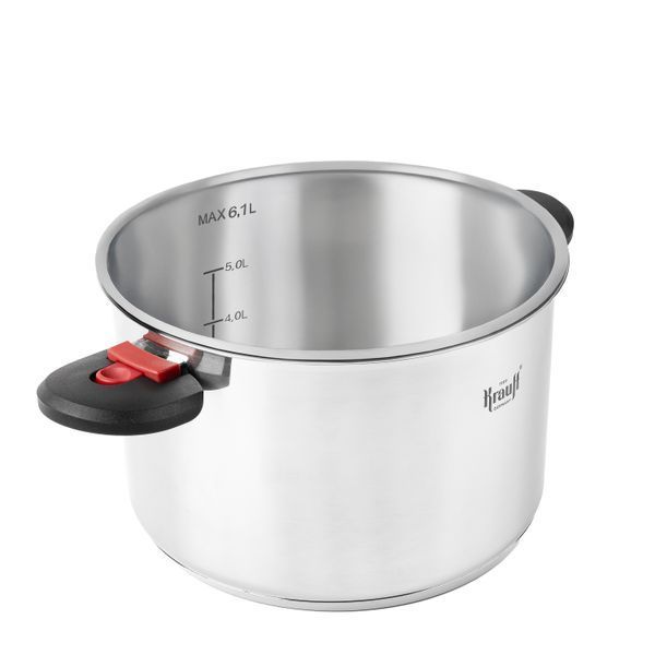Кастрюля Prime Chef 6,1л со стеклянной крышкой ⌀24см. 26-303-022.ТМ "Krauff" 26-303-022-4 фото