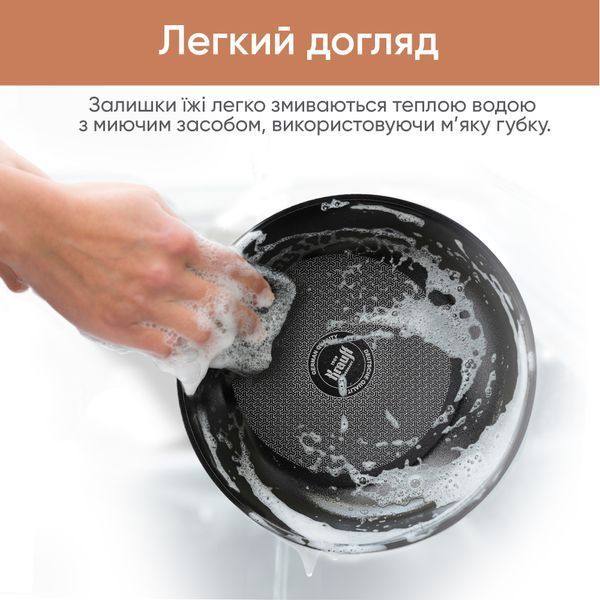 Набор сковородок Hamburg Krauff 20см, 24см, 26см + ПОДАРКИ: лопатка и подставка 28444-1 фото