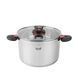 Кастрюля Prime Chef 6,1л со стеклянной крышкой ⌀24см. 26-303-022.ТМ "Krauff" 26-303-022-4 фото 1