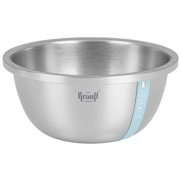 Миски из нержавеющей стали 1,2л, 2,3л и 5,8л + Подарки: Набор кухонных досок и овощерезка-измельчитель 55-333-349 фото