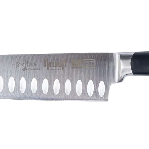 Набор ножей Prime Chef Krauff и Нож сантока 17,5см + ПОДАРКИ: Френч-пресс и точило для ножей 55-333-634 фото