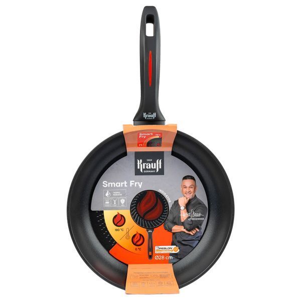 Набір сковорідок серії Smart Fry Krauff + ПОДАРУНКИ: Дошка обробна 55-333-402-4 фото