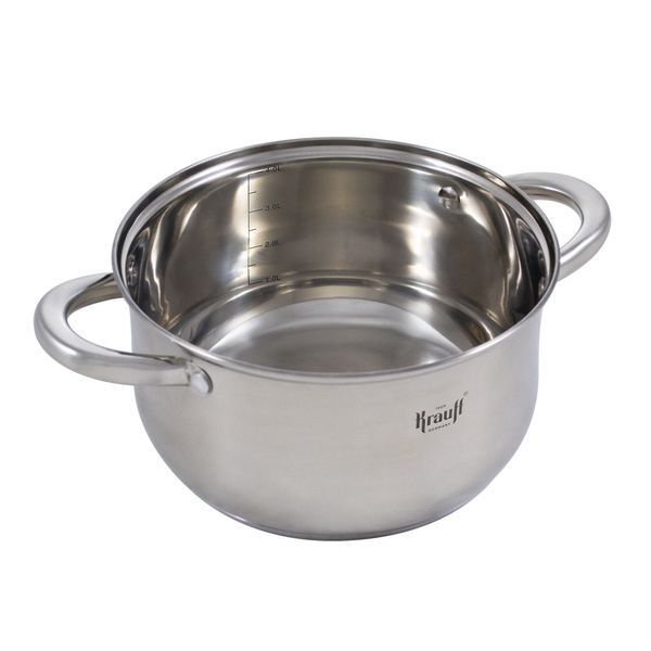 Каструля Krauff Steil зі скляною кришкою 4,5 л 26-238-076 фото