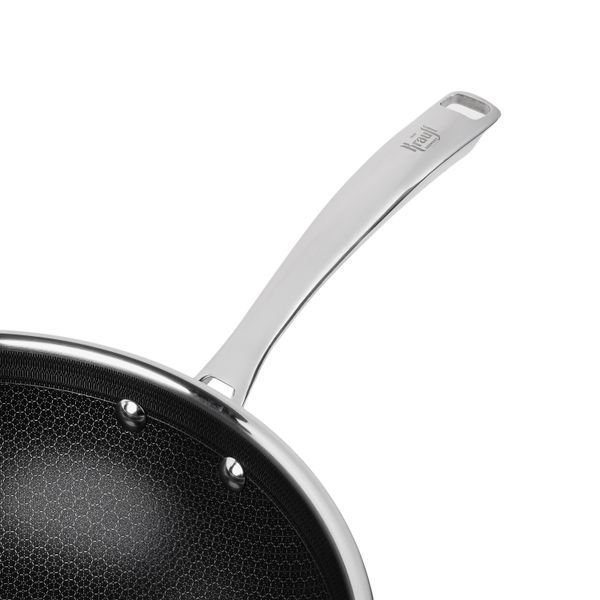 Сковорода WOK NanoPro Krauff 28 см + ПОДАРКИ: Ножницы для птицы 55-333-542-1 фото