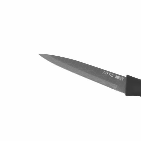 Набор ножей Ritter - на подставке + ПОДАРОК точилка + ножницы кухонные 55-333-399 фото